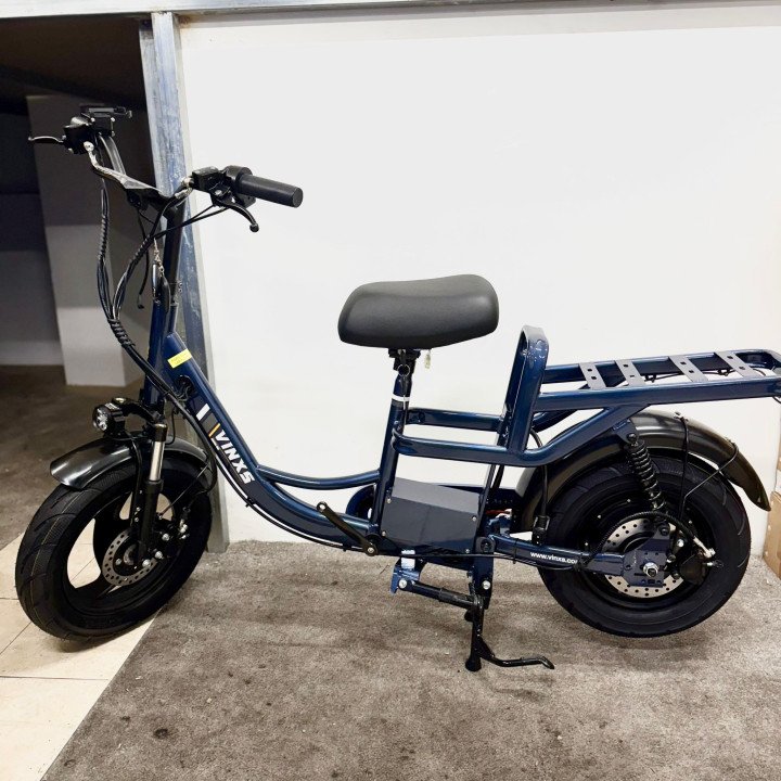 VINIX Fat Tyre Electric Bike – Long Range Dual Seat E-Bike | Ebikesexpress